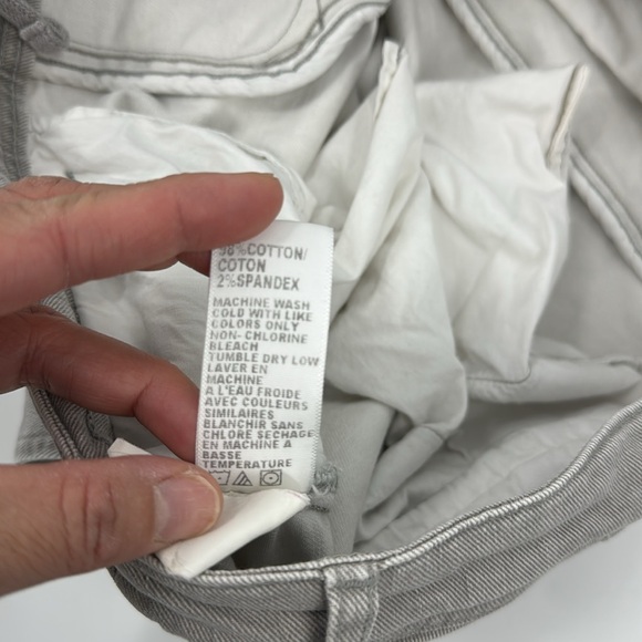 JAMES PERSE Women’s Gray Mid Rise Stretch Straight Casual Jeans Size 4 EUC - Picture 8 of 15